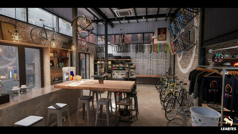 Bike Shop Environment / Unreal Engine 4