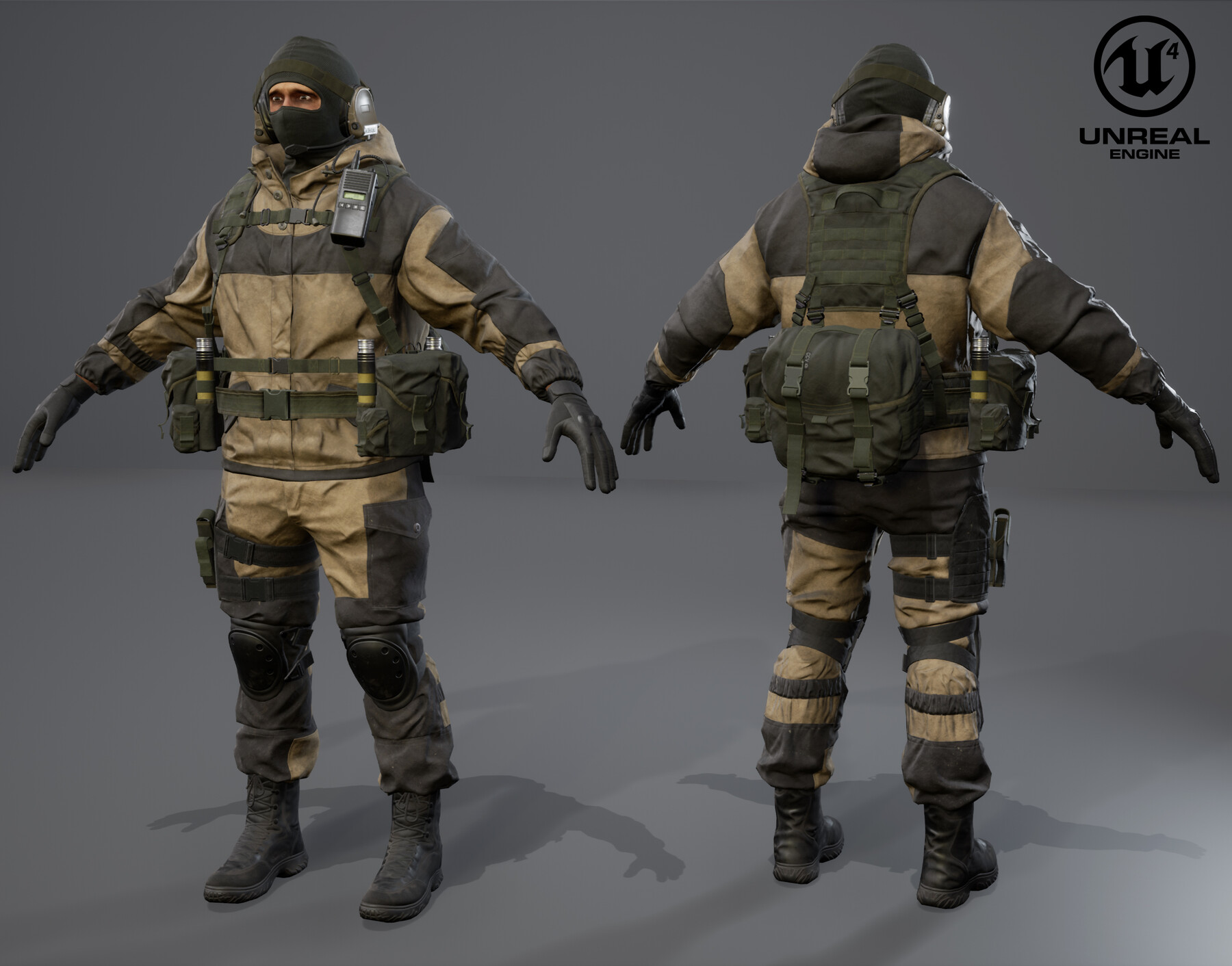 ArtStation - Russian Modern Soldier | Game Assets