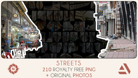 PNG Photo Pack: Streets