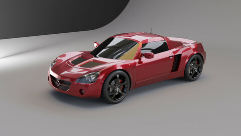 Opel speedster sport car