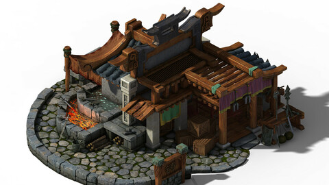 Xiangyang City - Blacksmith Shop 01