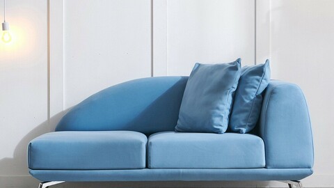 Kelen Aqua 2-seat sofa