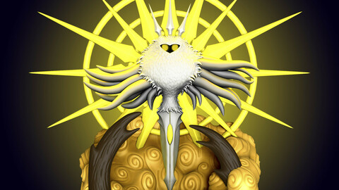 Radiance - Hollow Knight - 3D print