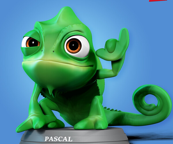 ArtStation - Pascal with shaka sign | Resources