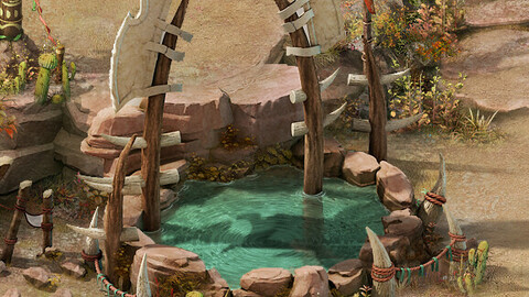 Forget the land - the pool