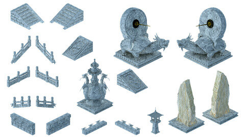 Ancient Chinese architecture - accessories 043