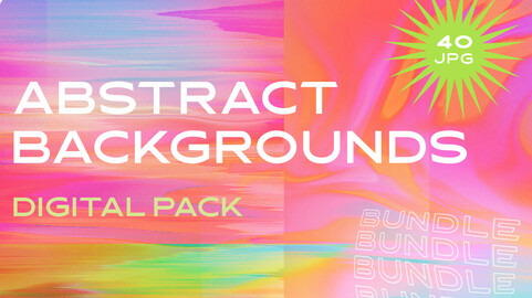 40 Abstract backgrounsd - BUNDLE