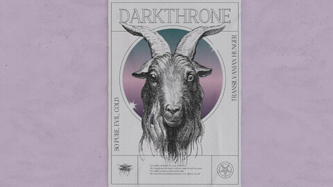 DARKTHRONE - Poster Design