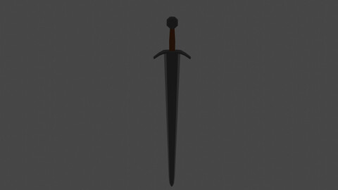 ArtStation - Long knight swords | Game Assets