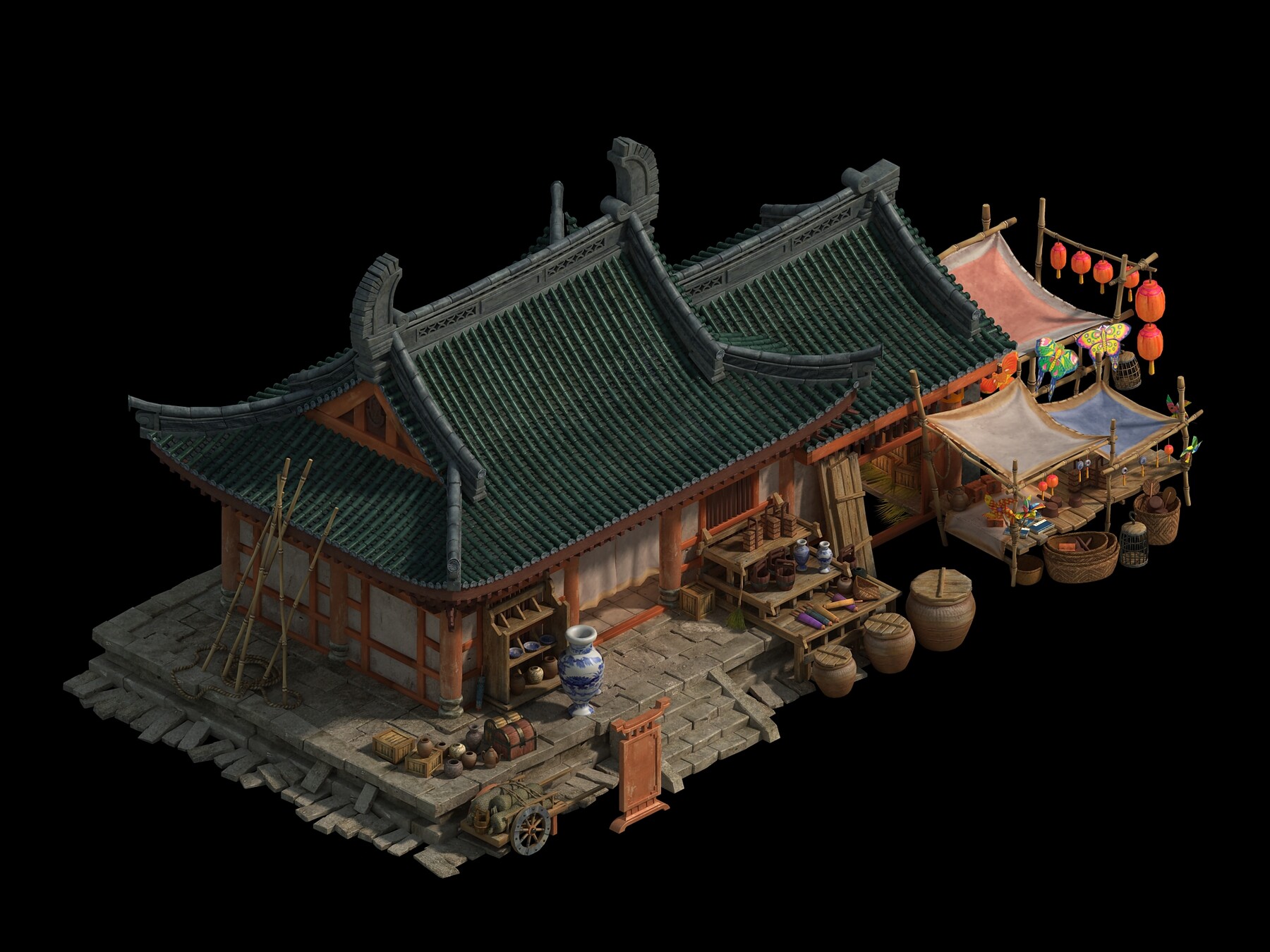 Chinese 3d models