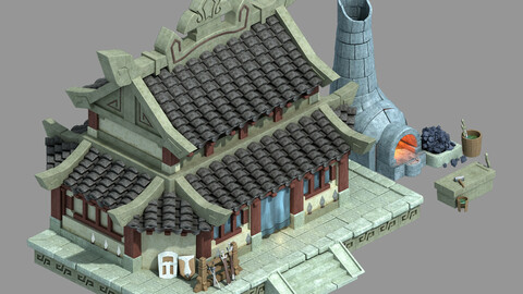 Peach Blossom Island - Blacksmith Shop 21