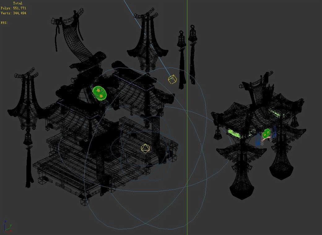 ArtStation Metaphysics Daoist Taigonggong Game Assets