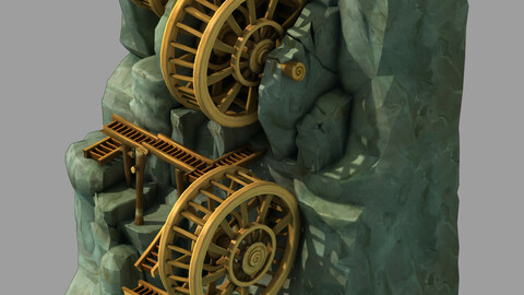 Cliffside - Waterwheel 02