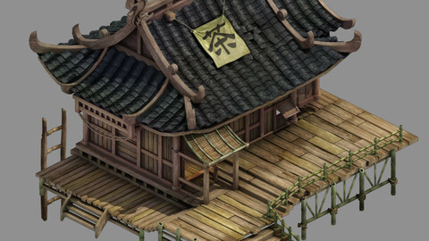 Field Building - Tea - Chalet 01