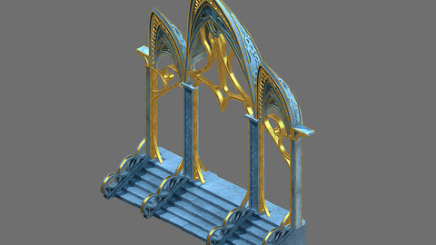 Moon City - City Gate 01