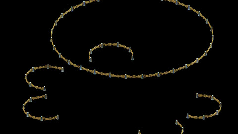 Moon City - Main Hall Railing 01