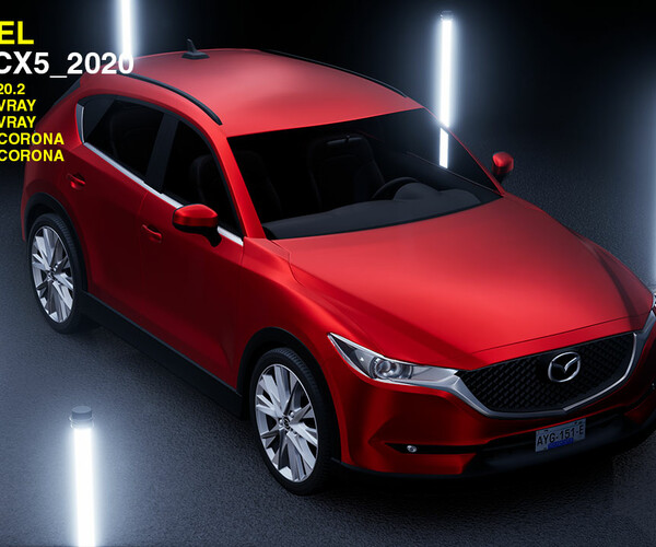 ArtStation - Mazda CX5 2020 - 3D Model. Twinmotion, Max, Vray, Corona ...