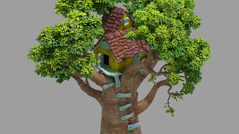 Plant - Tree House - Building 01