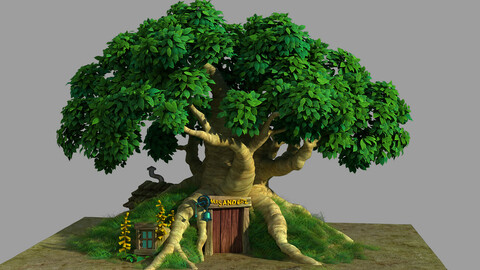 Plant - Tree House - Building 06