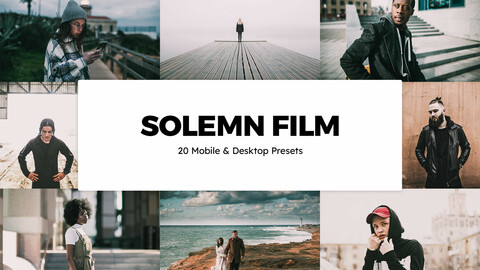 20 Solemn Film LUTs and Lightroom Presets