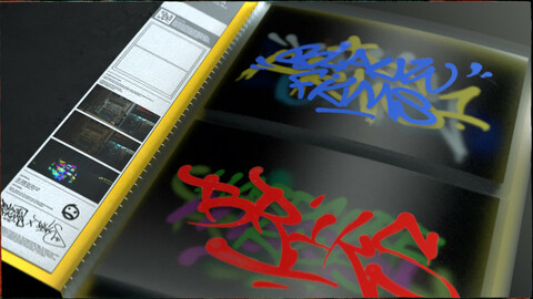 The BRIKS Graffiti Scrapbook