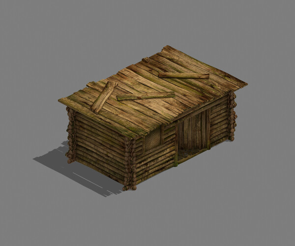 ArtStation - Logging Lodge 03 | Game Assets