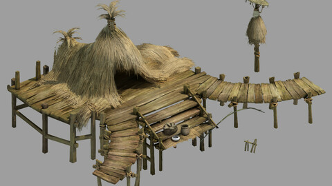 Building - Underwater Thatched Cottage