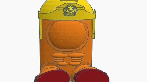 Leónidas Porta Celular y Maceta o Porta Lápices  archivo STL