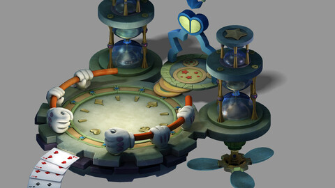 Cartoon - PK Race - Waiting for the Map 03