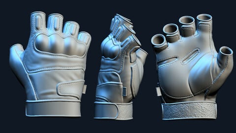 ArtStation - Gloves MECHANIX M-Pact - Military govles