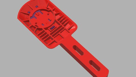 Wahoo ELEMNT Roam Spoon Mount for any Aero handlebars 3D print model