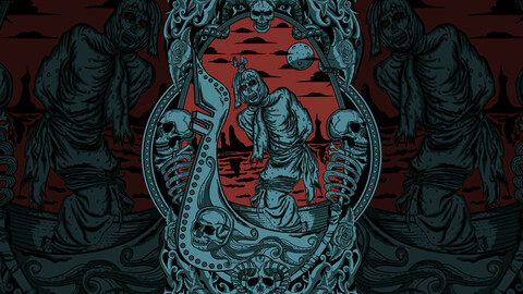 Drak Art T-shirt Design