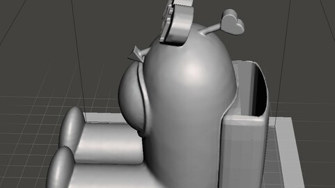 Regalo de Amor Porta Celular y Maceta o Porta Lápices STL