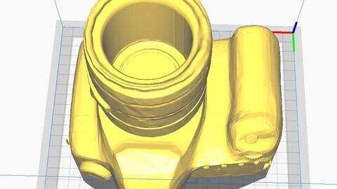 Cámara Antigua Mate o Maceta 2 STL