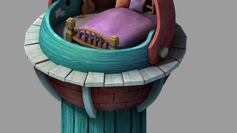 Wood Stitch House - Tower 02