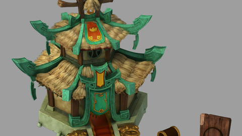 Civilian Architecture - Thatched Cottage