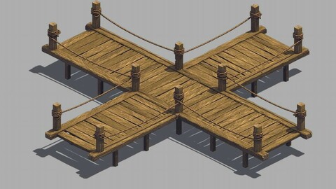 X Cross - Wooden Bridge 03