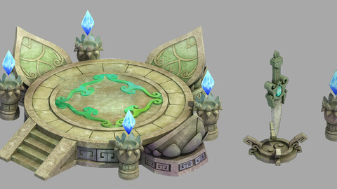 Gang - Decorative Altar 03