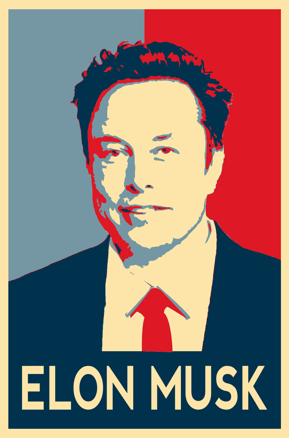 kop Økonomisk Touhou ArtStation - Elon Musk Poster | Artworks