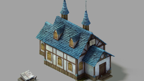 Rainbow City - Library 01