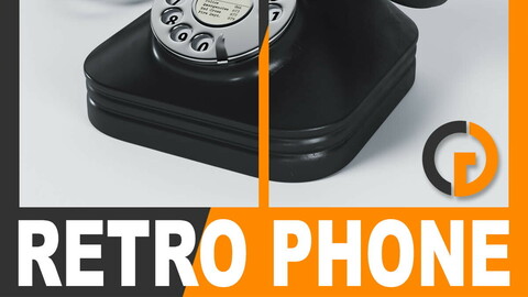 Retro Telephone - Bakelite