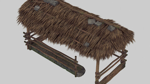 Straw shed - Stables 02