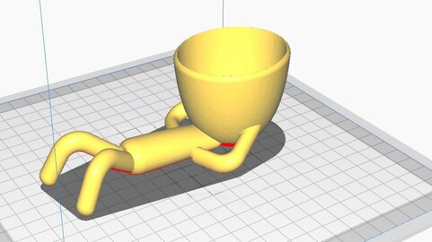 Maxito Maceta Hombre STL