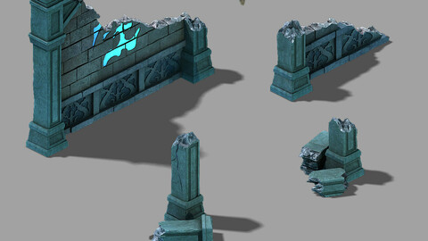 Underground Palace - Remaining Wall 01