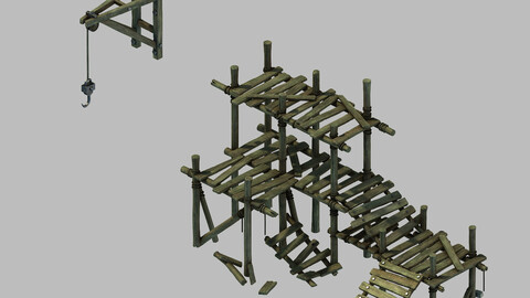 Underground Palace - Scaffolding 01