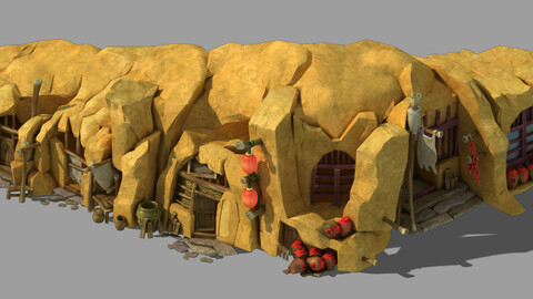 Mountain Building - Cave Dwelling 1