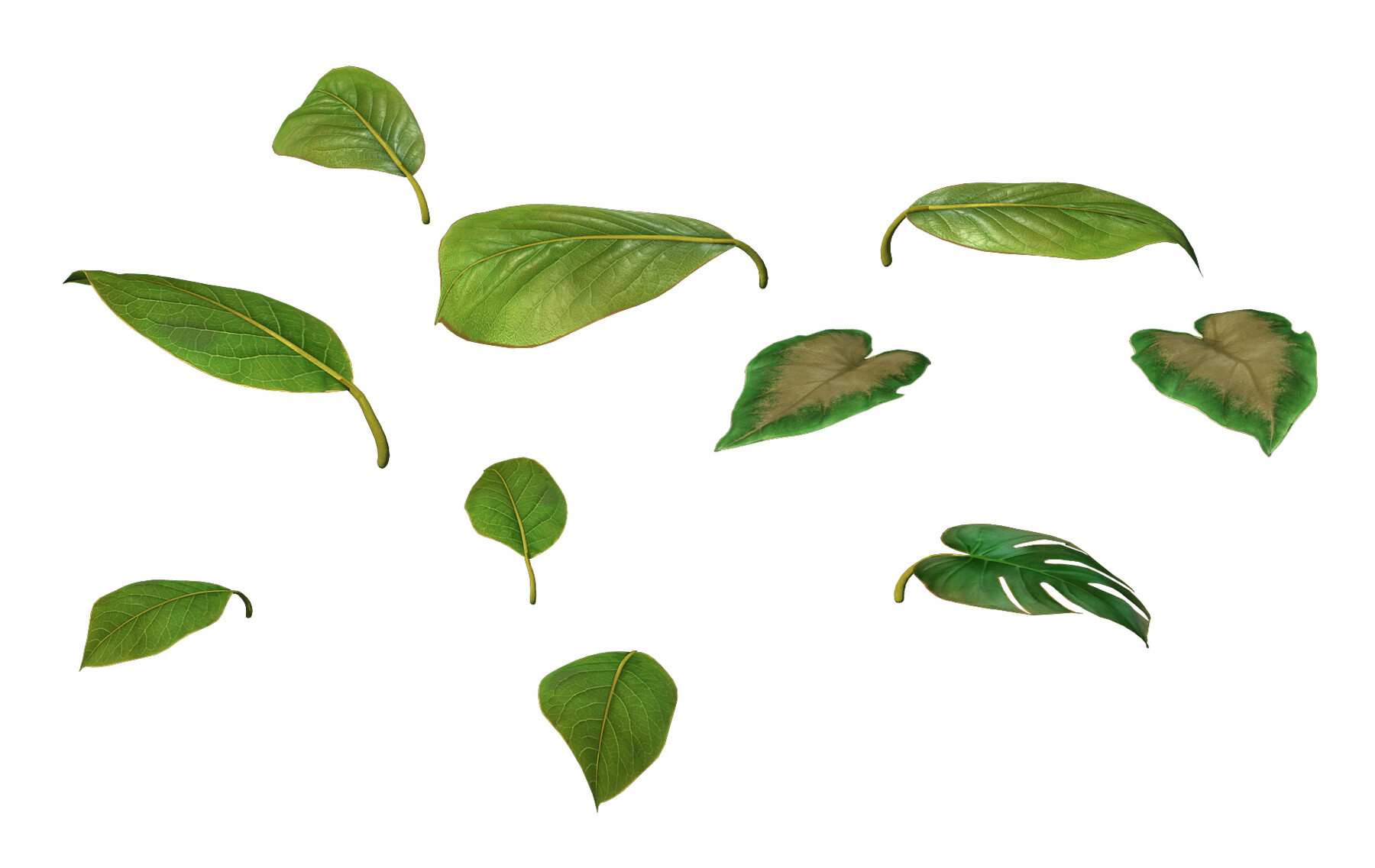 ArtStation - Trees - leaves 03 | Game Assets