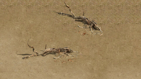 Barracks - desert Dead tree 03