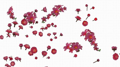 Daughter village plant - falling peach 01