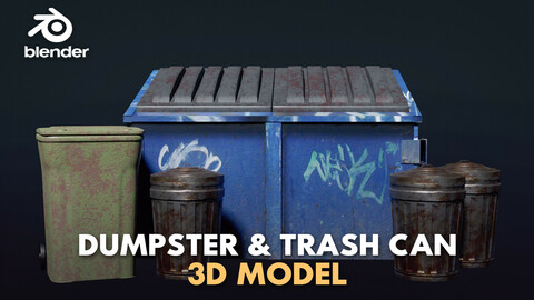 trash can & dumpster